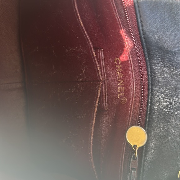 CHANEL lambskin classic quilted mini square flap bag VINTAGE - Picture 12 of 12